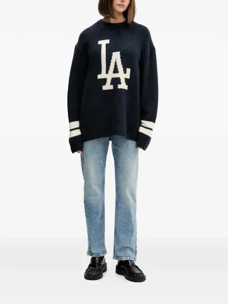 Blugi Karl Lagerfeld Jeans albastru