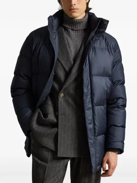 Portofel Polo Ralph Lauren din piele cu dungi cu glugă verde