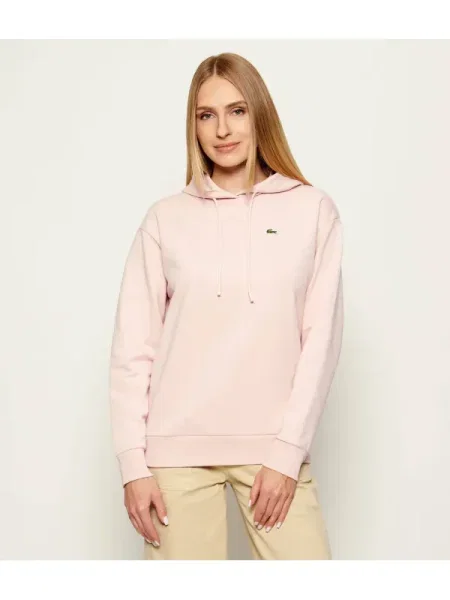 Lacoste Bluză Oversize roz