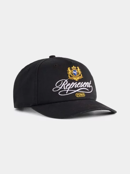 PUMA x Represent Bb Cap Кепка Унісекс Комбінований верх чорний
