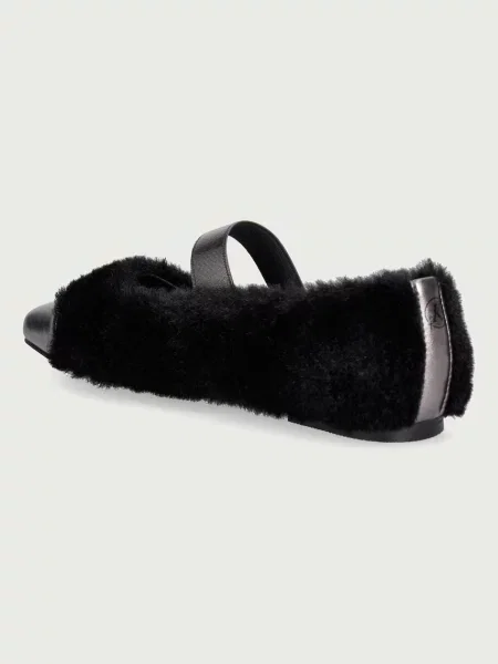 Меховые балетки Koi Footwear