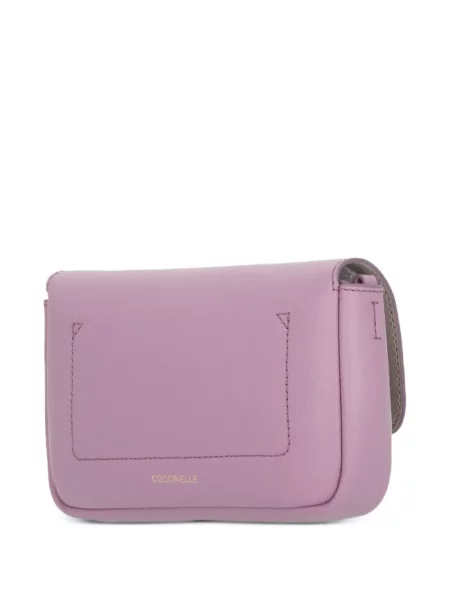 Geantă Coccinelle din piele violet