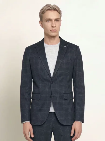 Cg Club Of Gents Oblekové Sako Cg Calvin Slim Fit 63 dunkelblau