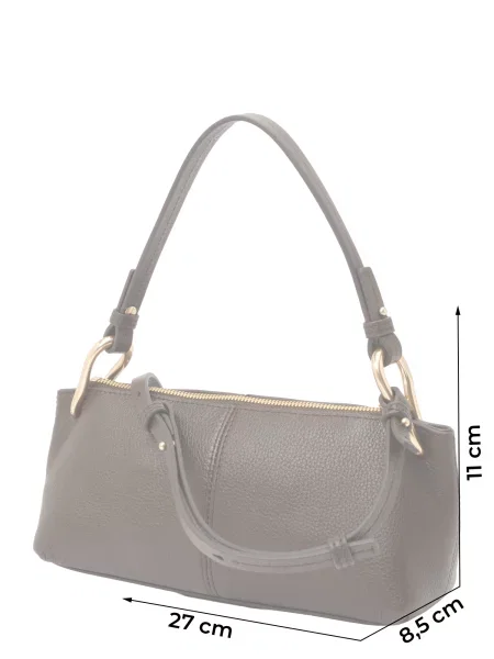 Calvin Klein De piele geantă pe umăr maro