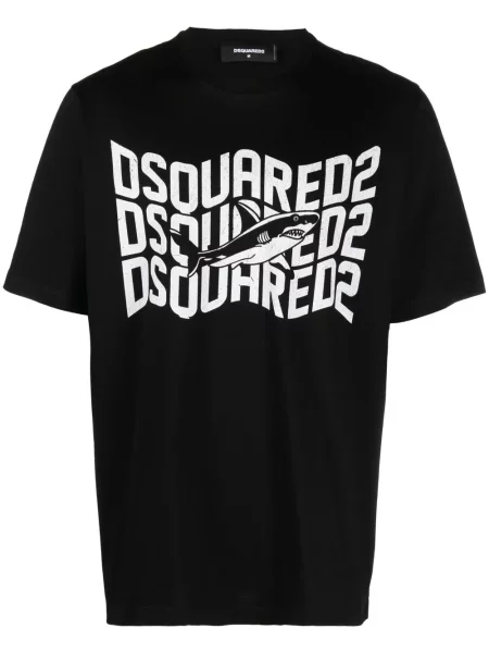 Tricou Dsquared2 cu imagine negru