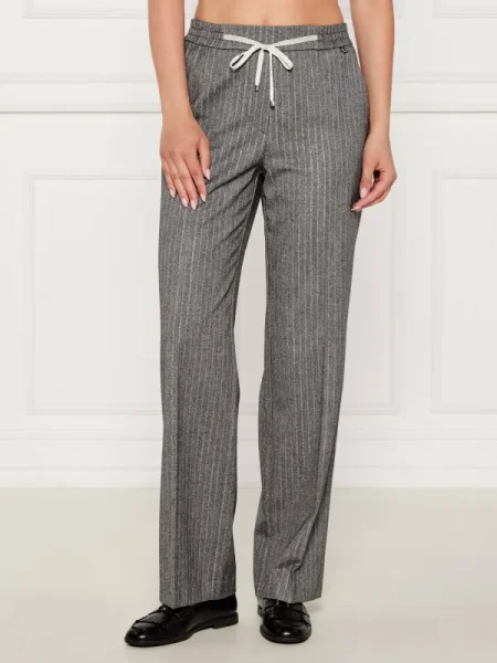 Marc Cain Nadrág | Relaxed fit szürke
