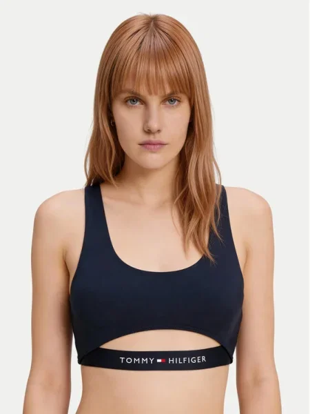 Tommy Hilfiger Bikini felső sötétkék