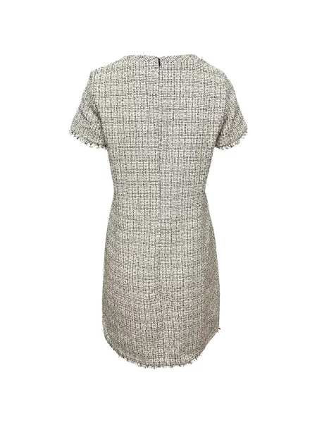 Rochie Weekend Max Mara cu franjuri din tweed de costum