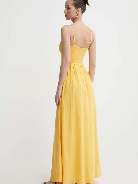 Olcsóbban. Női ruha Billabong Lima Maxi sunset. Méret: sárga
