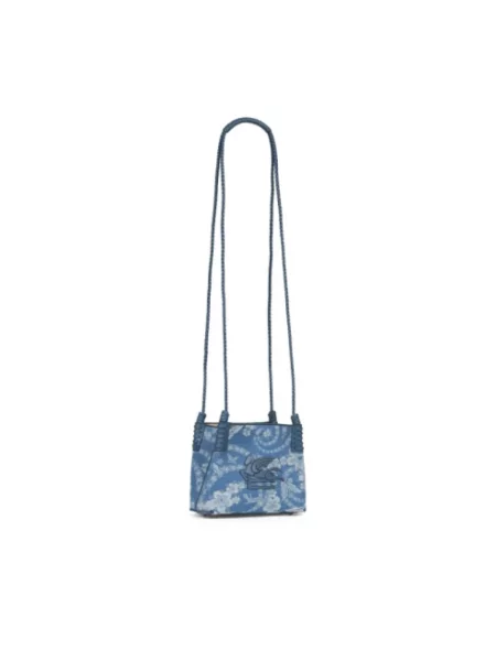 Shopperka Etro niebieska