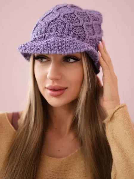 Șapcă Kesi din fleece violet