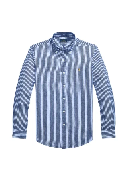 Matlasat tricou polo Polo Ralph Lauren cu decolteu rotund cu autograf roșu