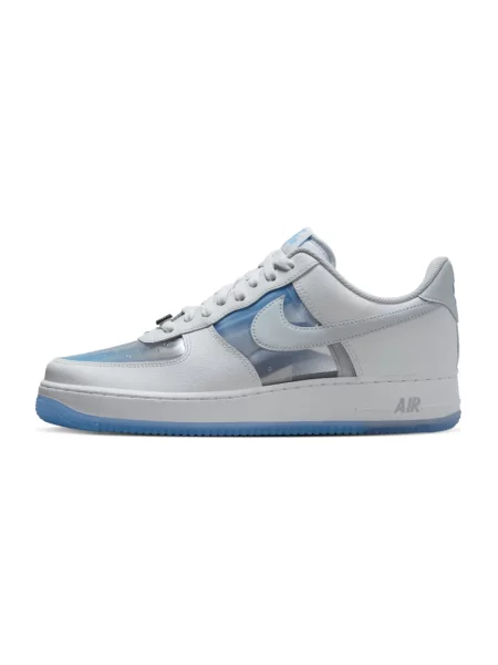 Sneakers Nike Air Force 1 Retro White/ Pure Platinum-University Blue EUR 41 białe