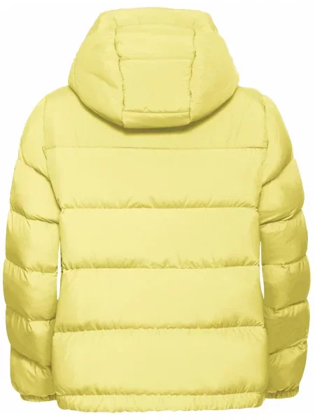 Пуховик Jack Wolfskin желтый