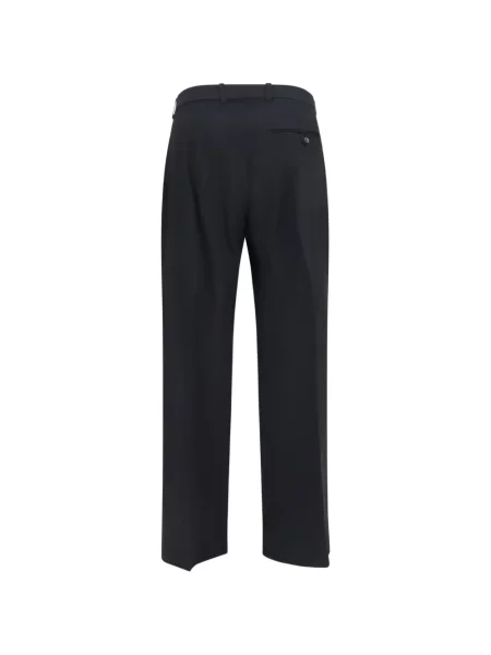 Pantaloni Our Legacy de lână albastru