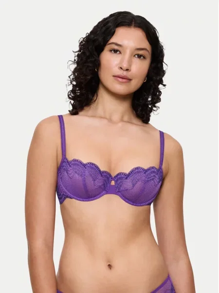 Triumph Σουτιέν Balconette Comfort Glam μωβ