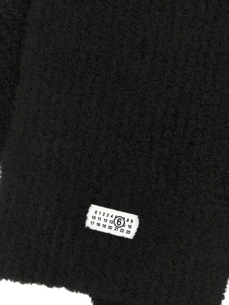 Fular Mm6 Maison Margiela negru