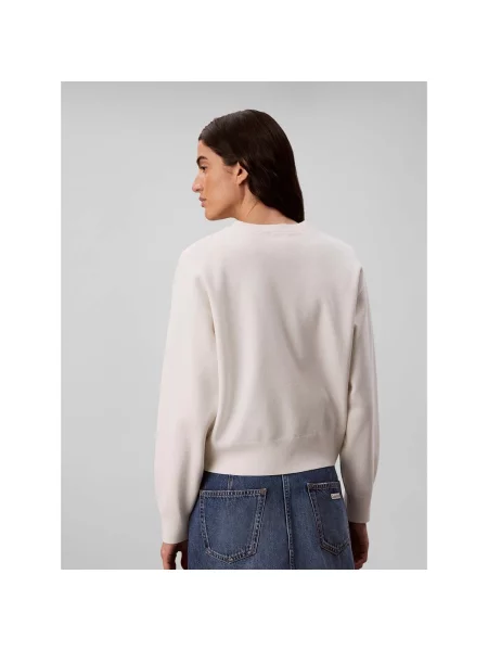 Geacă de blugi Calvin Klein Jeans cu autograf alb