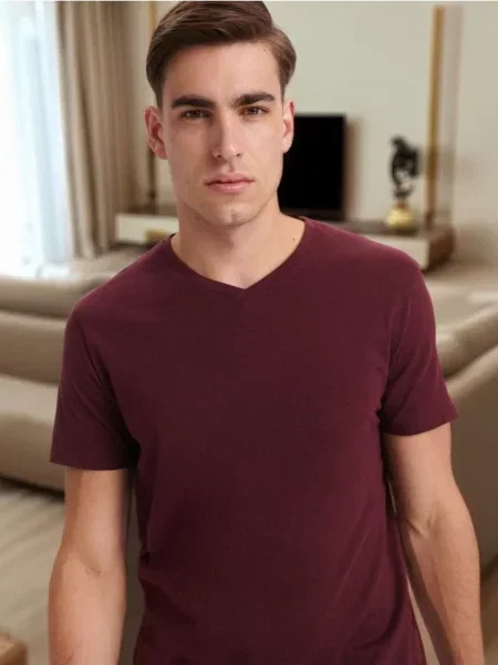 Sinsay Koszulka czerwony