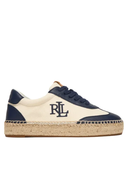 Espadrile LAUREN RALPH LAUREN alb