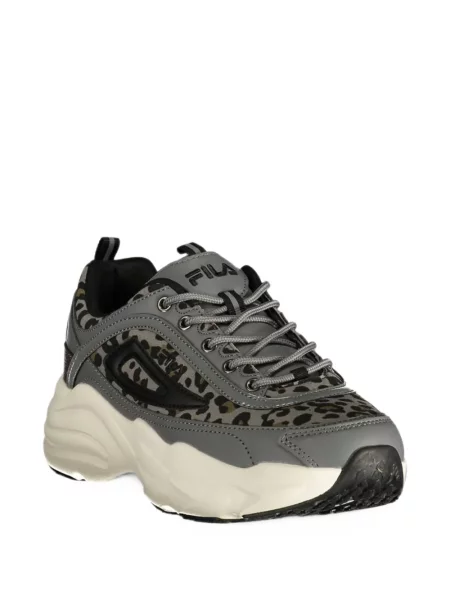 Sneakerși Fila cu imagine cu model leopard gri