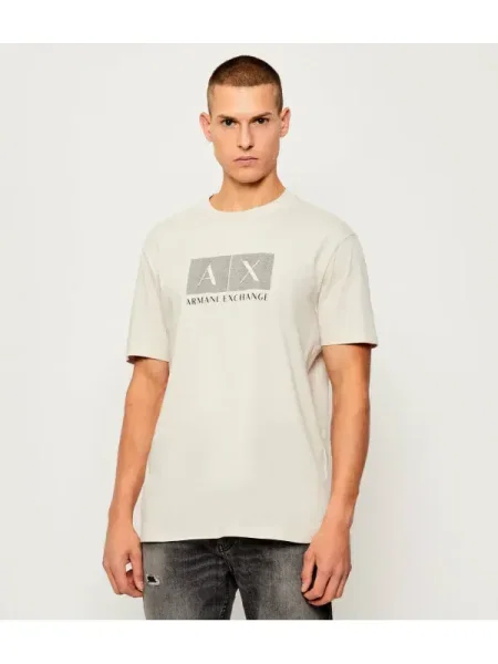Armani Exchange Tricou bej