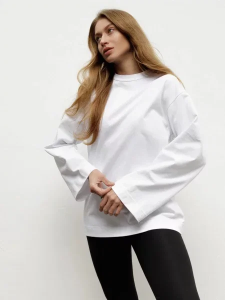 HARVEST Єва Лонгслів білий