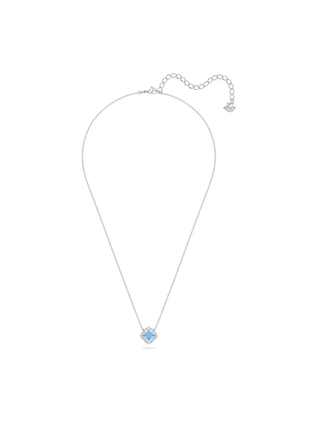 Naszyjnik Swarovski do tańca szary