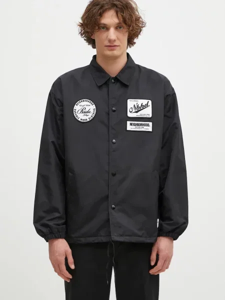 NEIGHBORHOOD geaca Windbreaker barbati negru