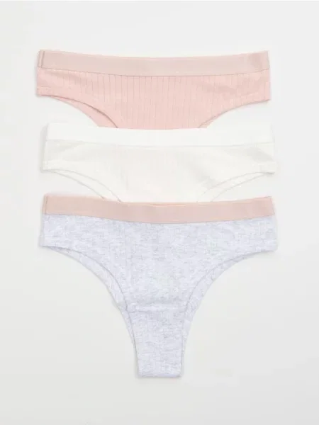 Трусики brazilian – набір з 3 штук різнобарвний