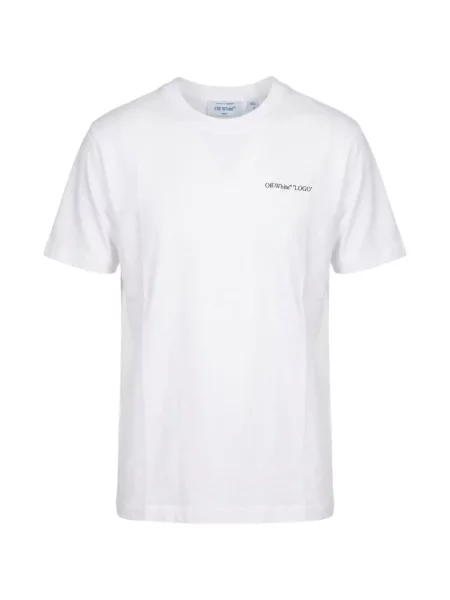 Tricou Off-white cu autograf alb