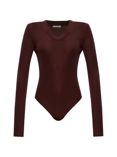 Długi body Entire Studios brązowy