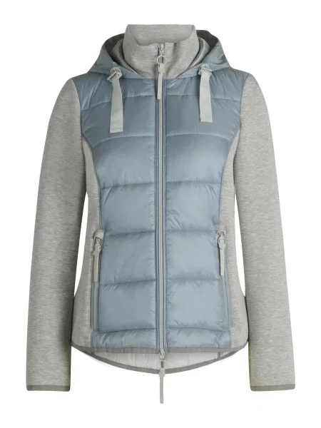 GIL BRET Prechodná bunda modrosivá / svetlosivá