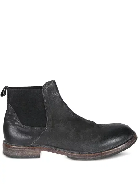 Botine chelsea Moma din piele negru