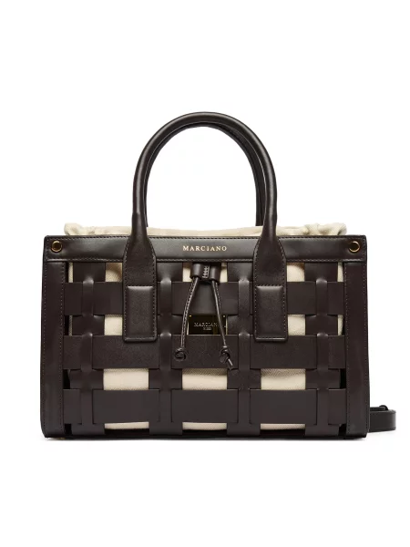 Ročna torba Marciano Guess Temno rjava