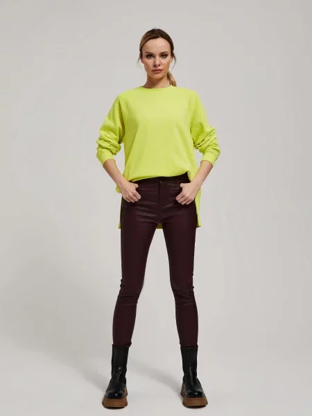 Pantaloni Marisse skinny fit negru