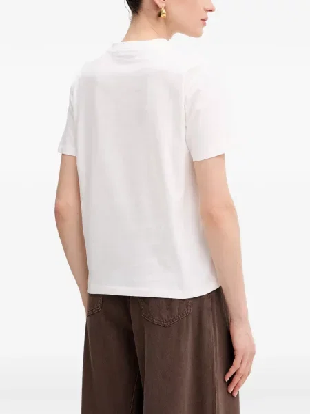 Tricou Patrizia Pepe cu imagine alb