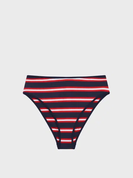 Трусы Tommy Hilfiger с высокой посадкой в полоску