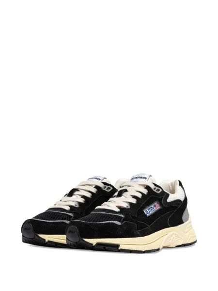 Sneakerși Autry din piele de căprioară negru