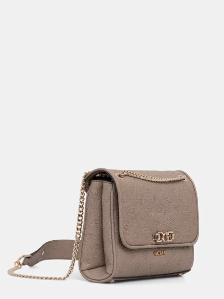 Guess geantă crossbody pentru femei ANISE maro