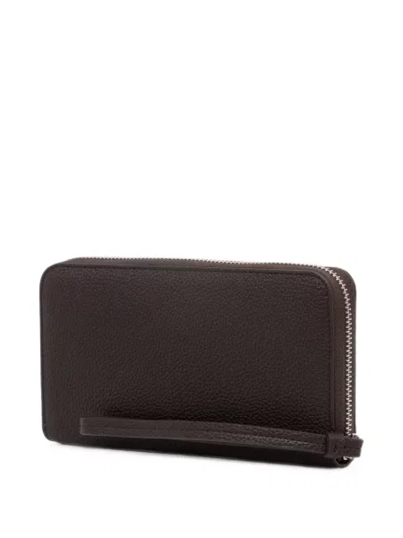 Portofel Armani Exchange cu autograf maro