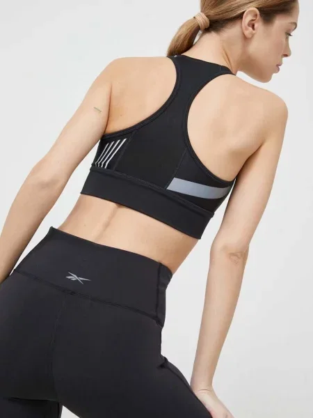 Sportovní podprsenka Reebok černá