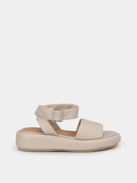 Босоножки Emporio Armani бежевые