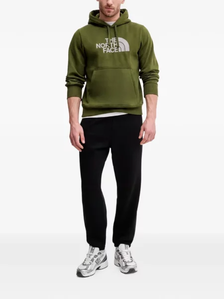 Hanorac cu glugă The North Face cu imagine verde
