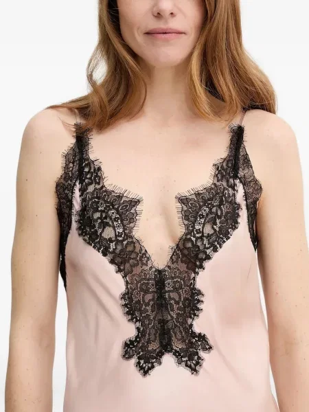 Rochie Herskind de mătase de costum roz