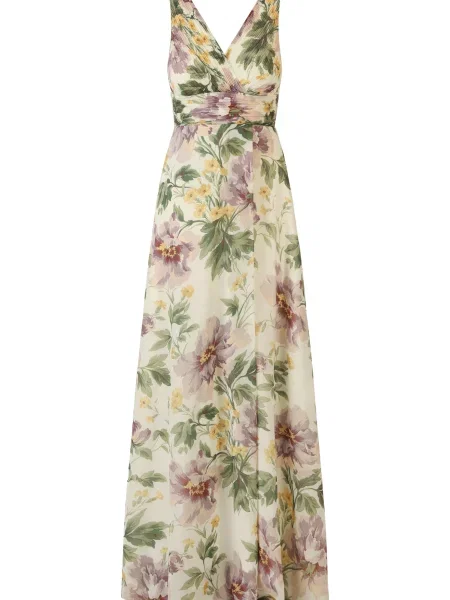 Kraimod Rochie de seară / galben deschis / verde deschis / mauve bej
