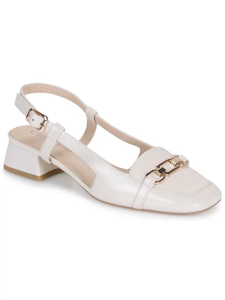 Pantofi pumps Caprice Écru bej