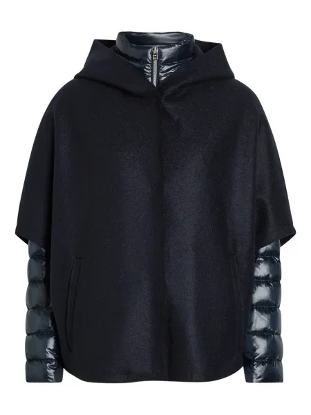 Geacă Herno cu glugă albastru