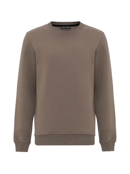 Jacey Quinn Mikina Edrick olivová / hrdzavo červená / čierna biela