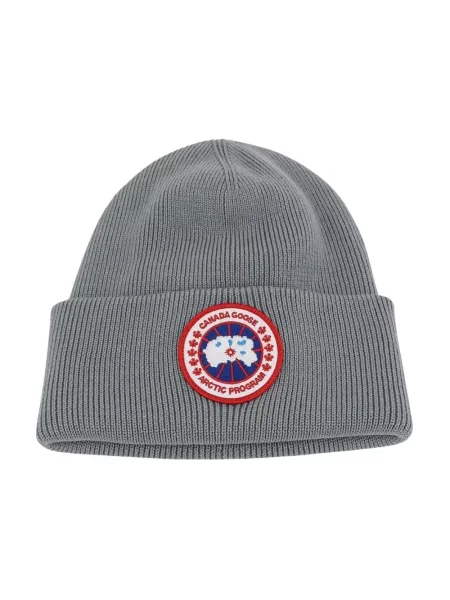 Czapka Canada Goose wełniana szara
